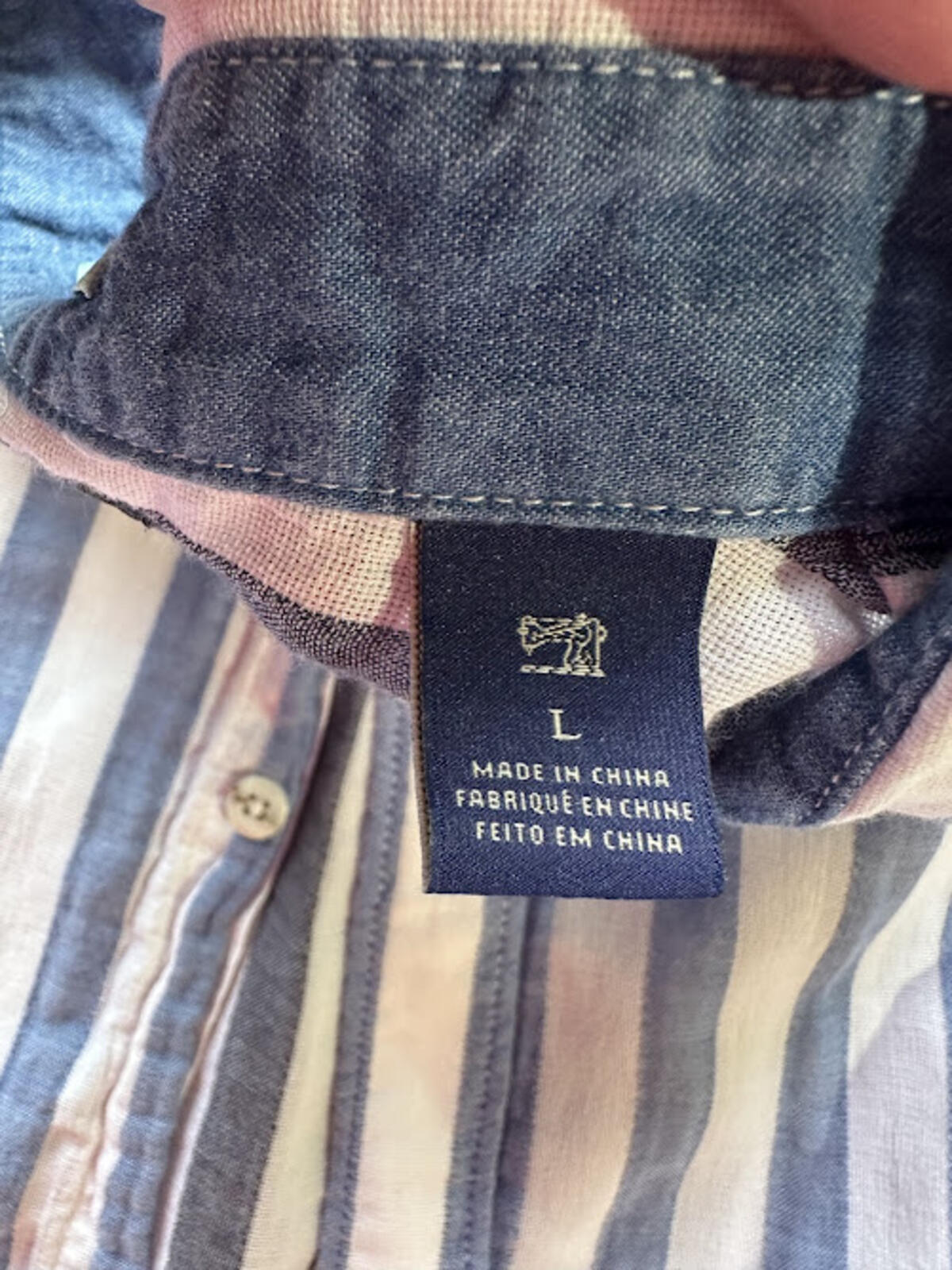 Scotch & Soda Vacanza Stripe Shirt L