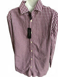 Banana Republic Gingham Shirt L NWT Slim