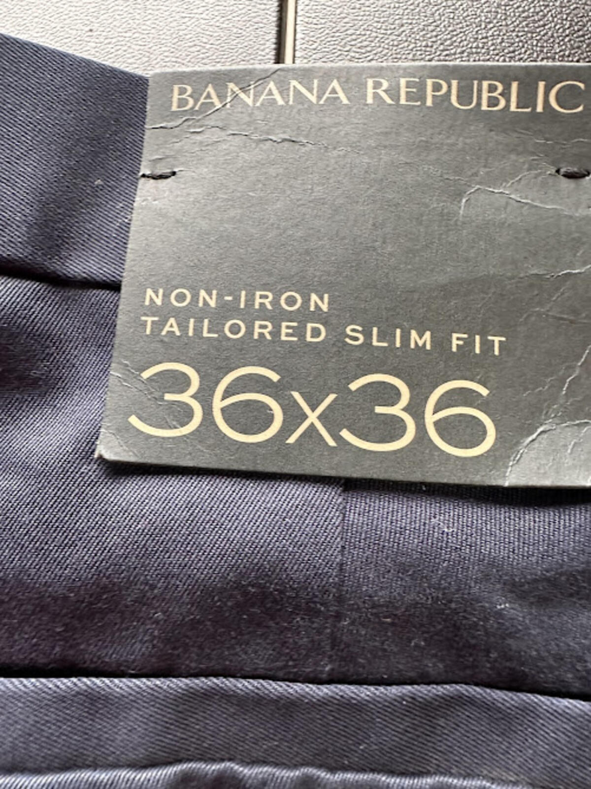 Banana Republic Slim Dress Pants 36x36 NWT