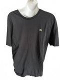 Lacoste Black Tee Croc Logo Size 7 XL