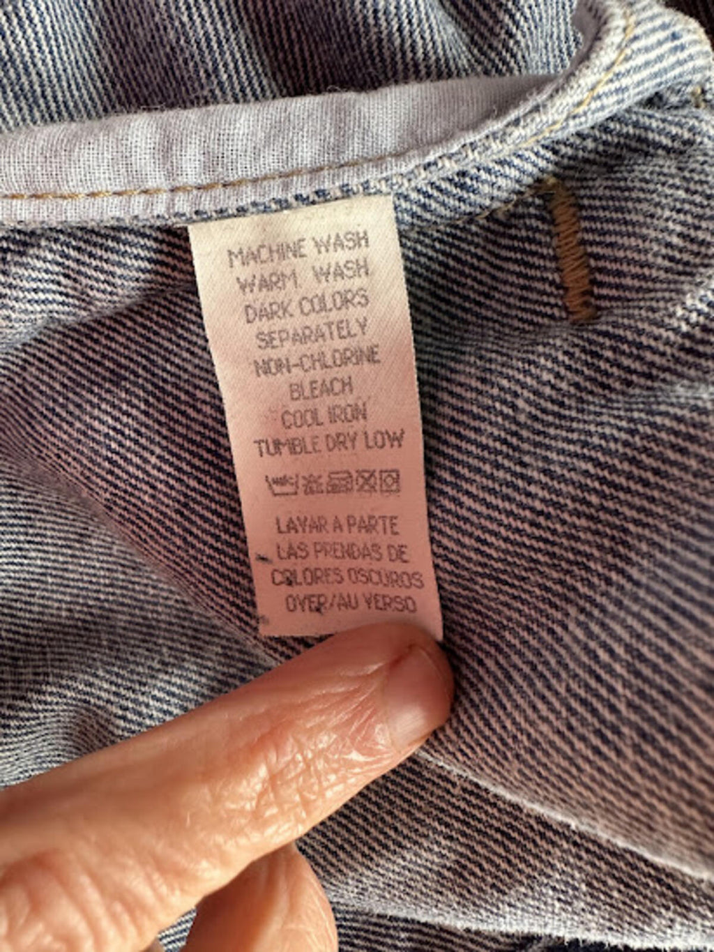 Liz Claiborne Denim Jacket Cropped S