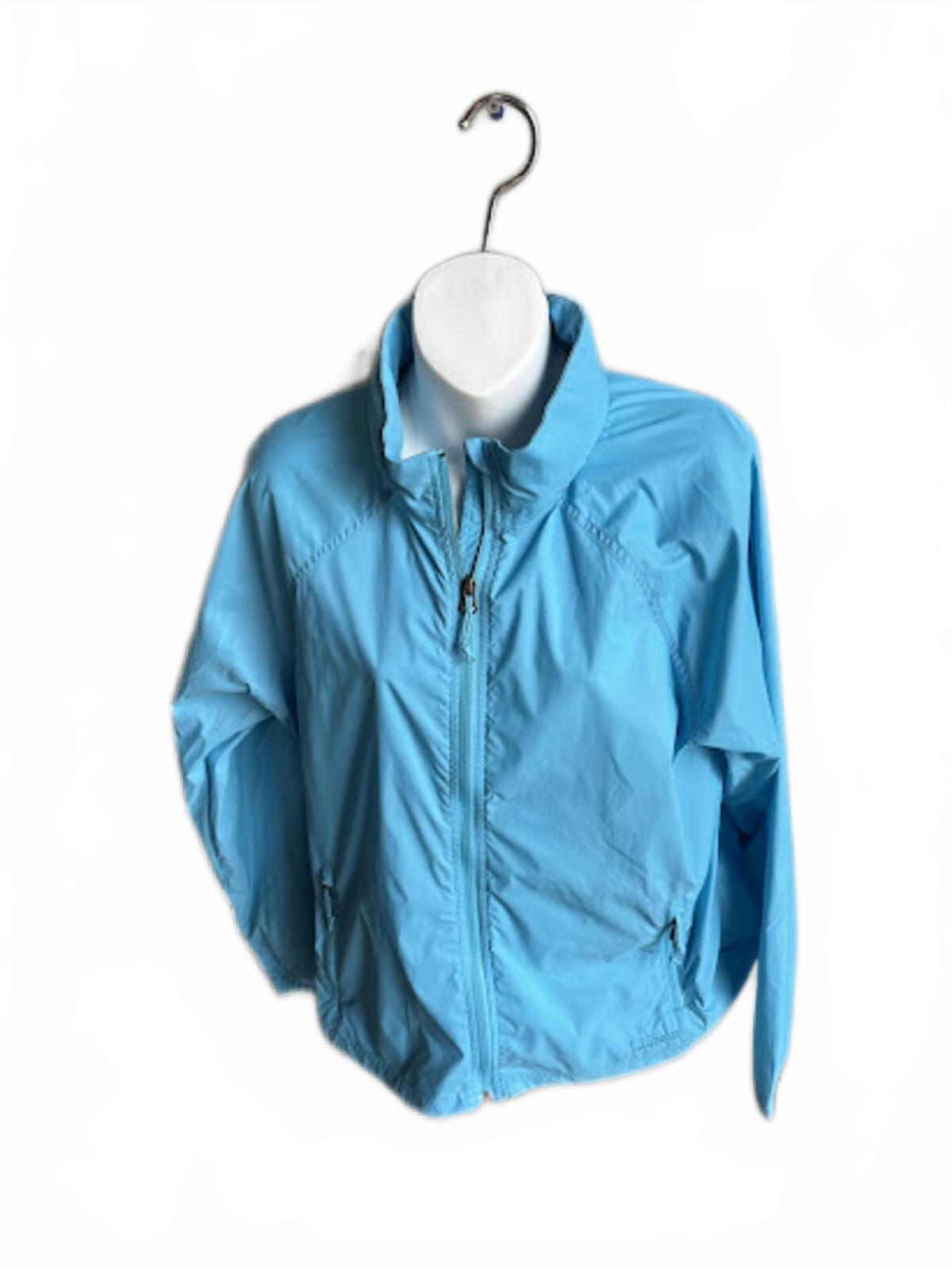 L.L. Bean Blue Windbreaker Jacket M