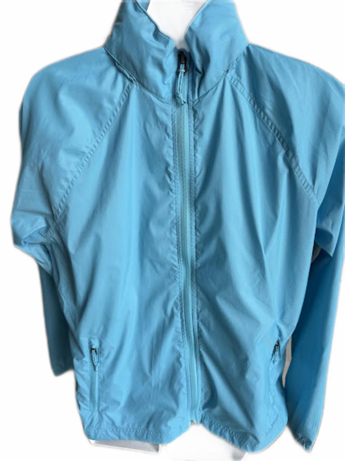L.L. Bean Blue Windbreaker Jacket M
