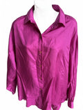 Diane von Furstenberg Silk Blouse Pink M