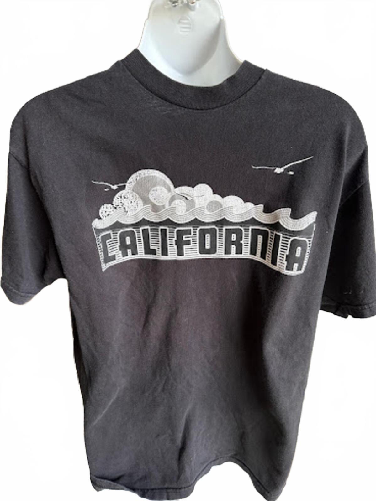Stussy California Graphic Tee M Black