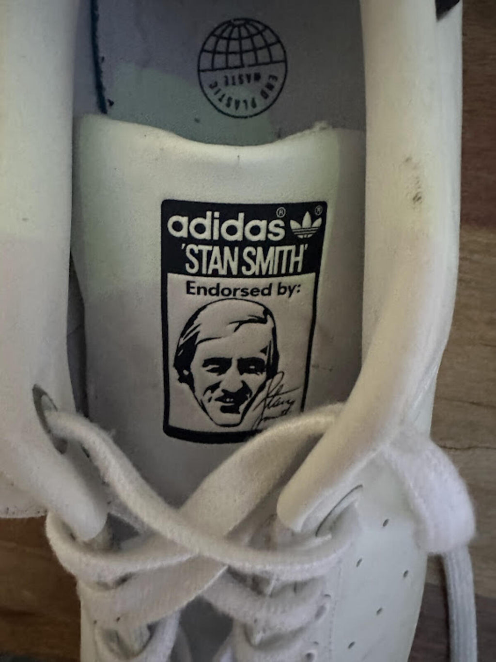 Adidas Stan Smith White Navy Sneakers 9