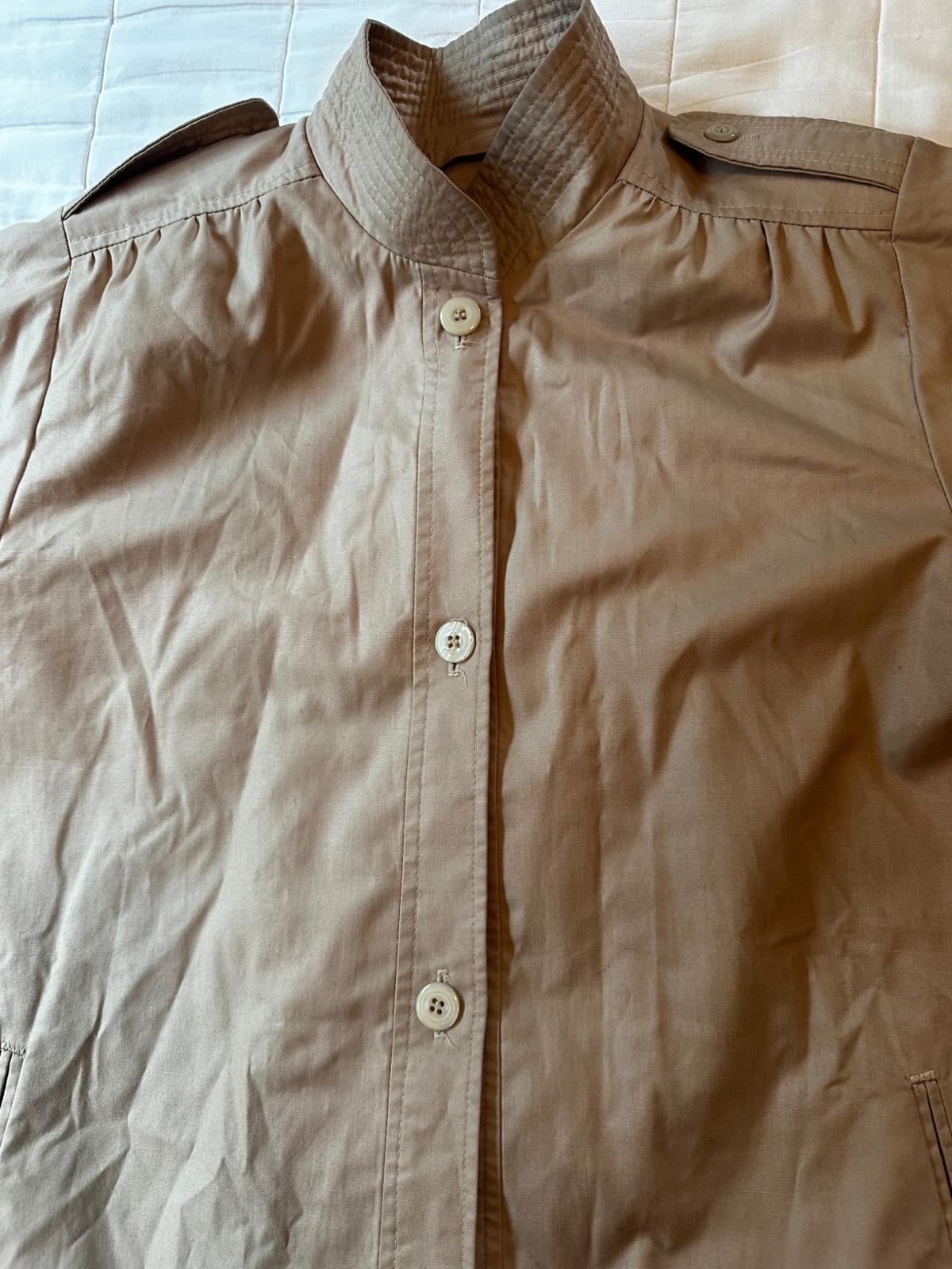 Vintage Nor’wester Khaki Trench Coat M-L Classic