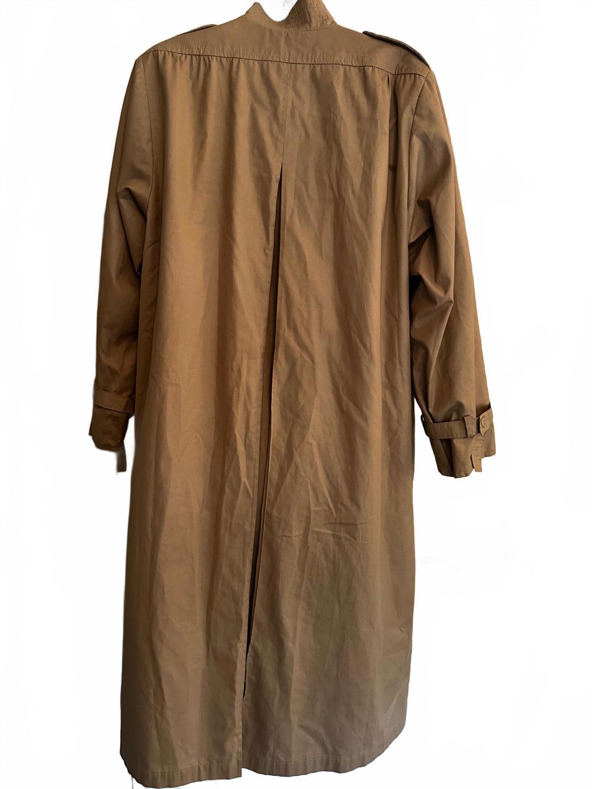 Vintage Nor’wester Khaki Trench Coat M-L Classic