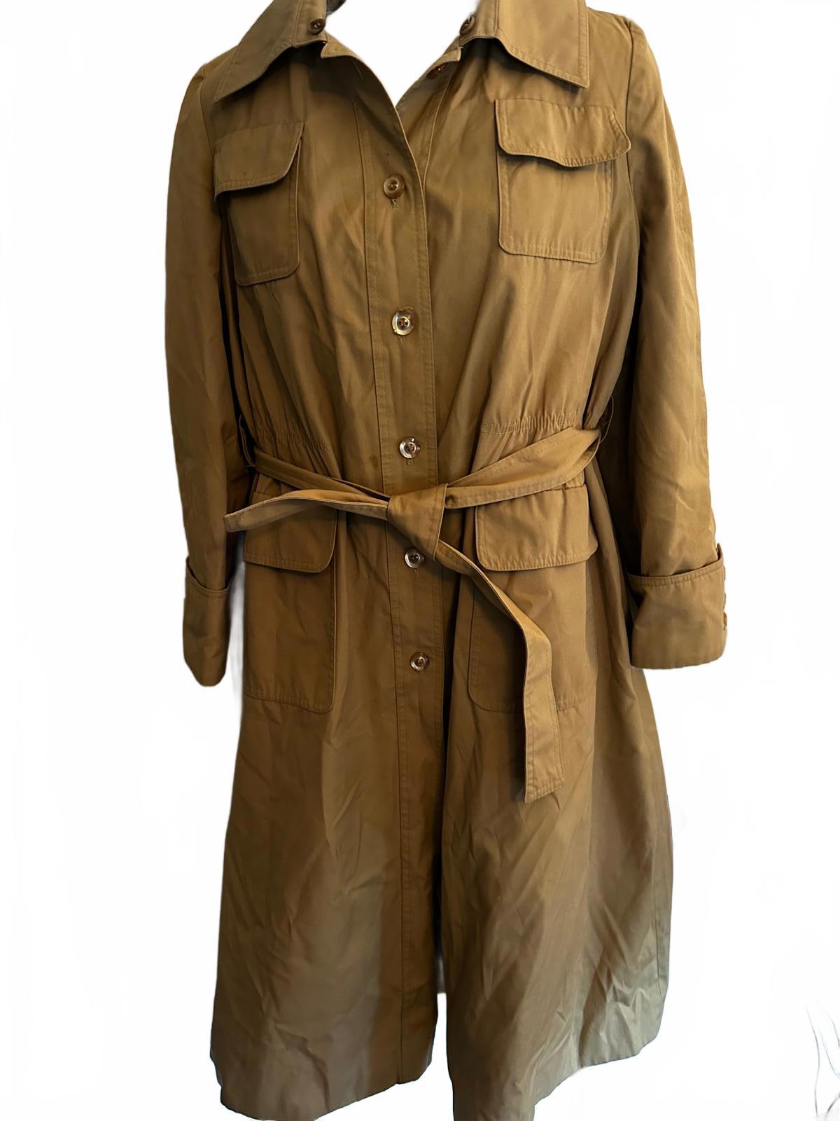 Domino New York Trench Coat w/ Liner Sz 11/12
