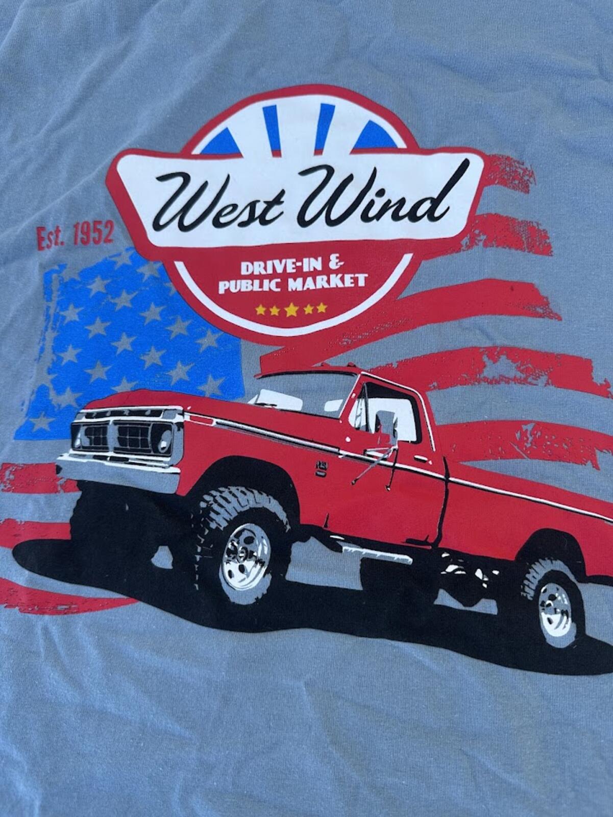 West Wind Drive-In Truck Tee XL
