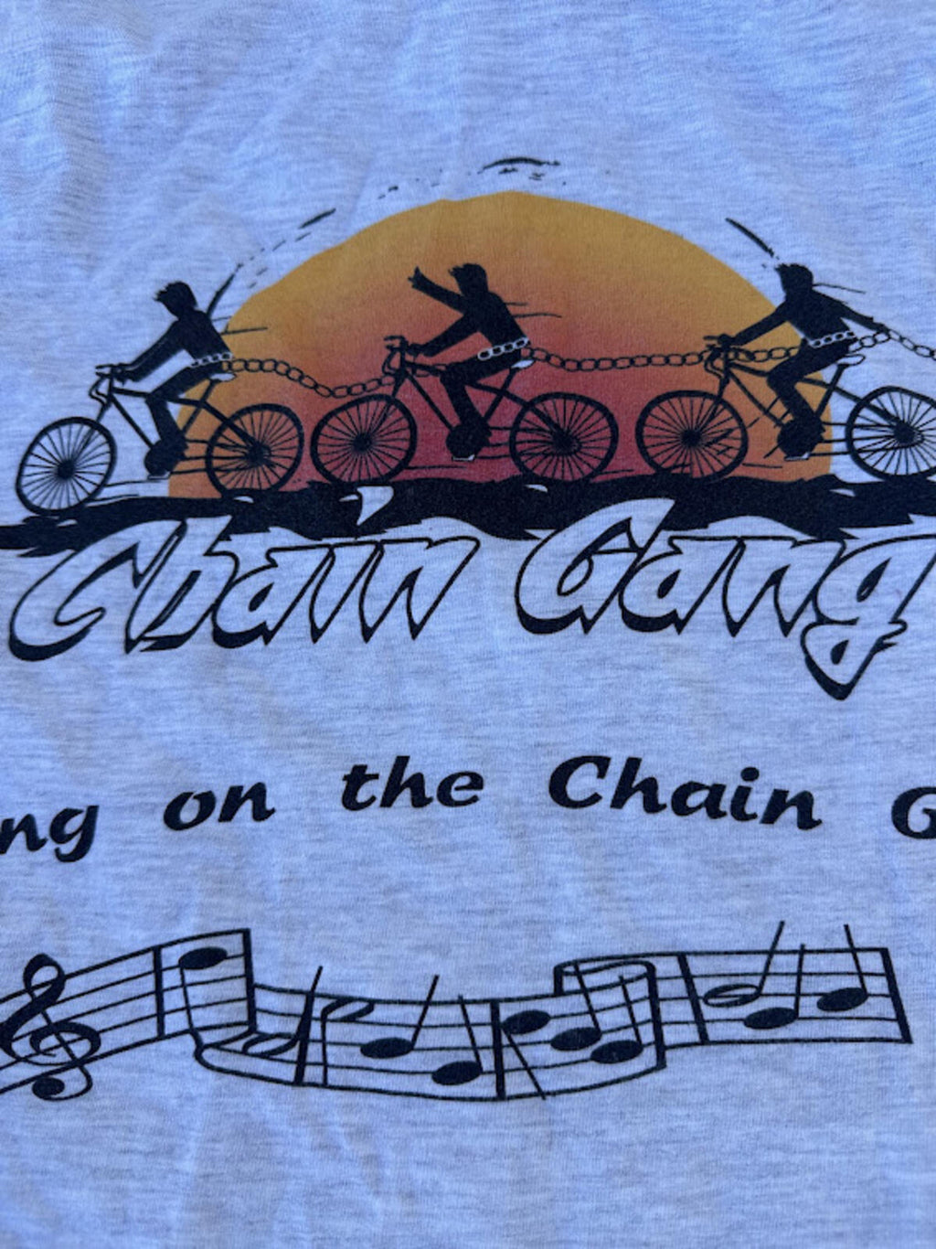 Chain Gang Bicycle Graphic Tee Small