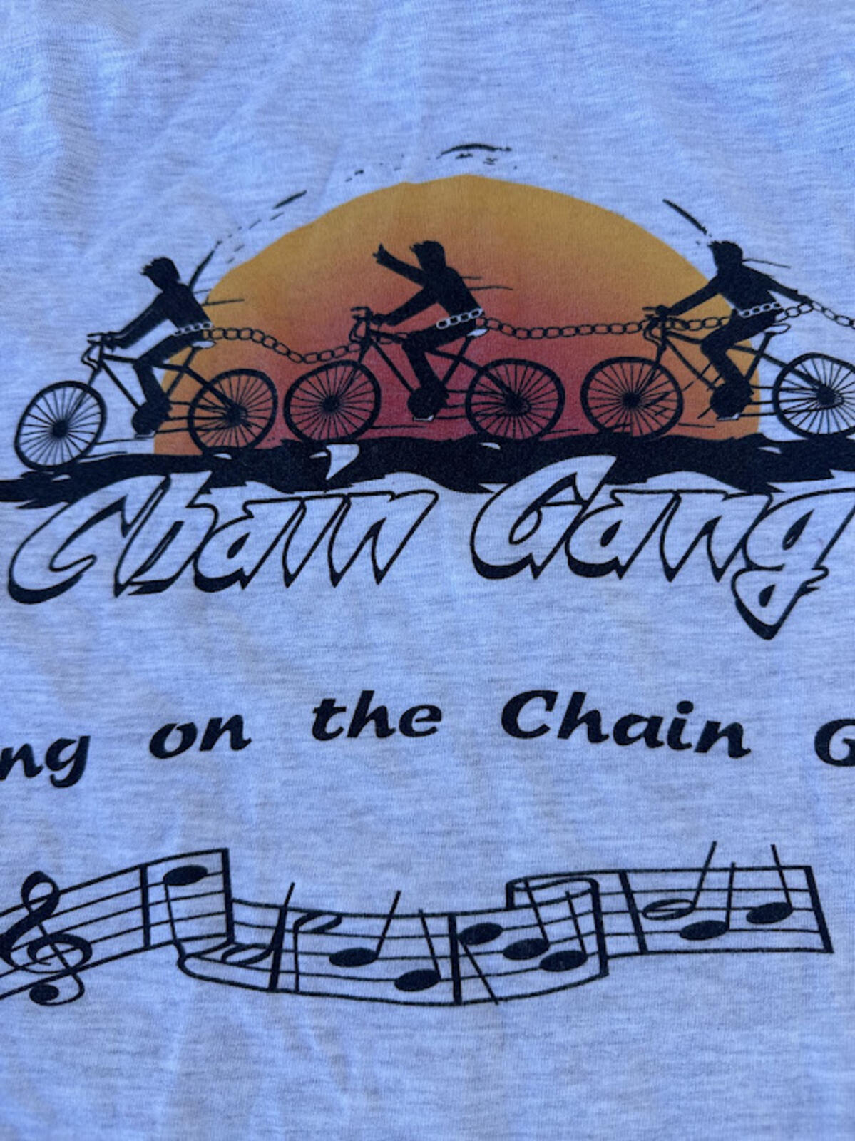 Chain Gang Bicycle Graphic Tee Small