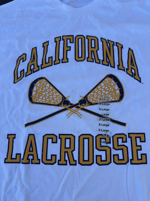 California Lacrosse NWT Graphic Tee XL