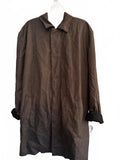 Banana Republic Men’s Brown Overcoat XL Light Wool Blend