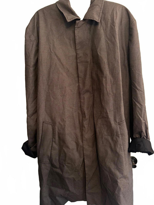 Banana Republic Men’s Brown Overcoat XL Light Wool Blend