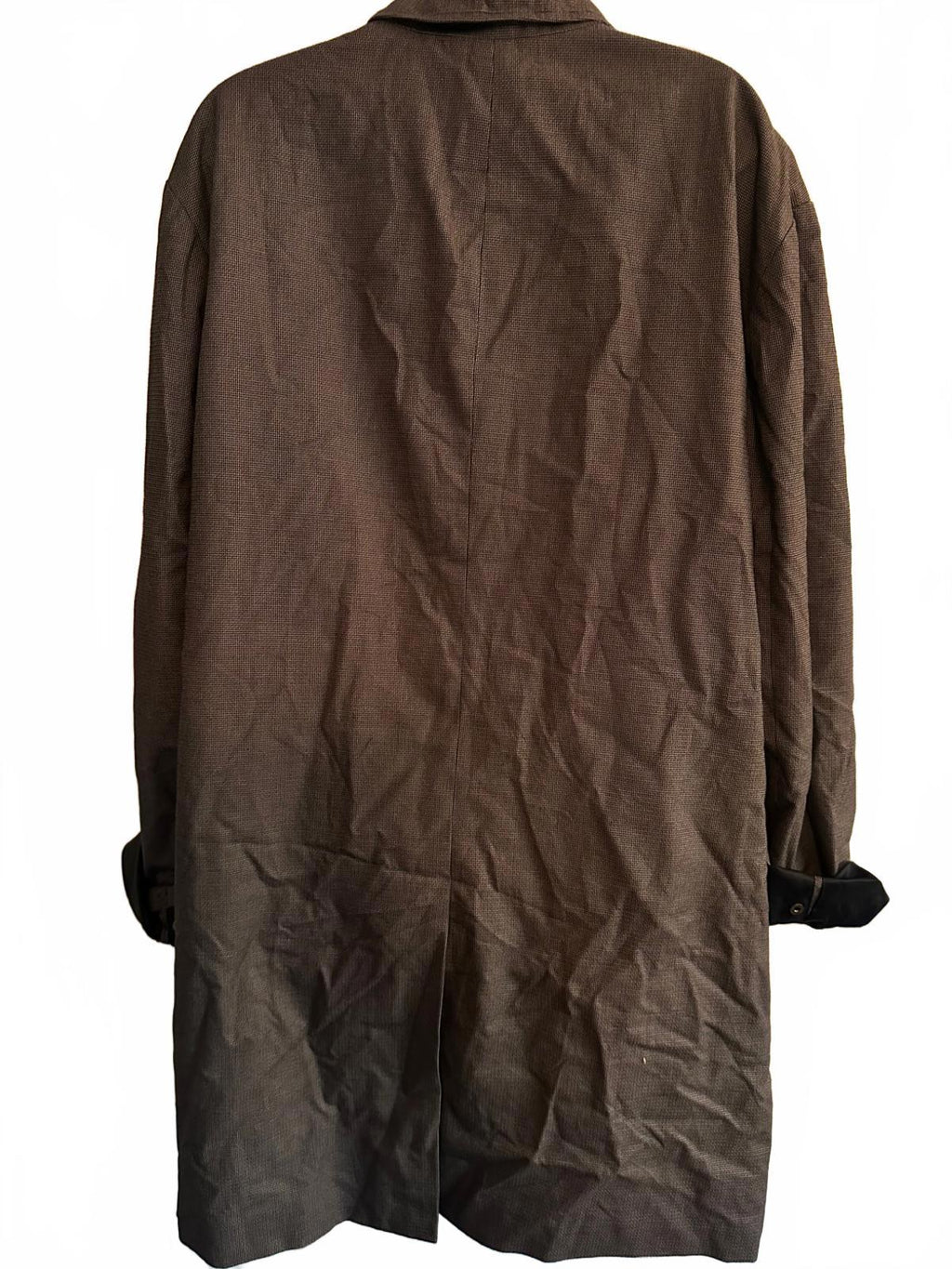 Banana Republic Men’s Brown Overcoat XL Light Wool Blend