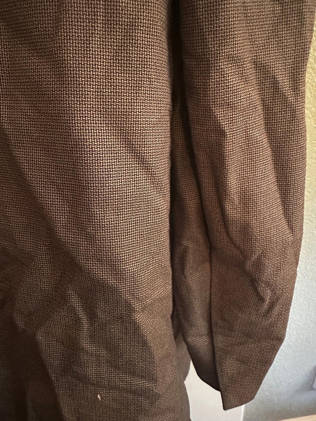 Banana Republic Men’s Brown Overcoat XL Light Wool Blend