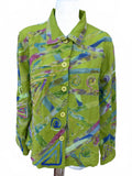 New Directions Geometric Art Blouse