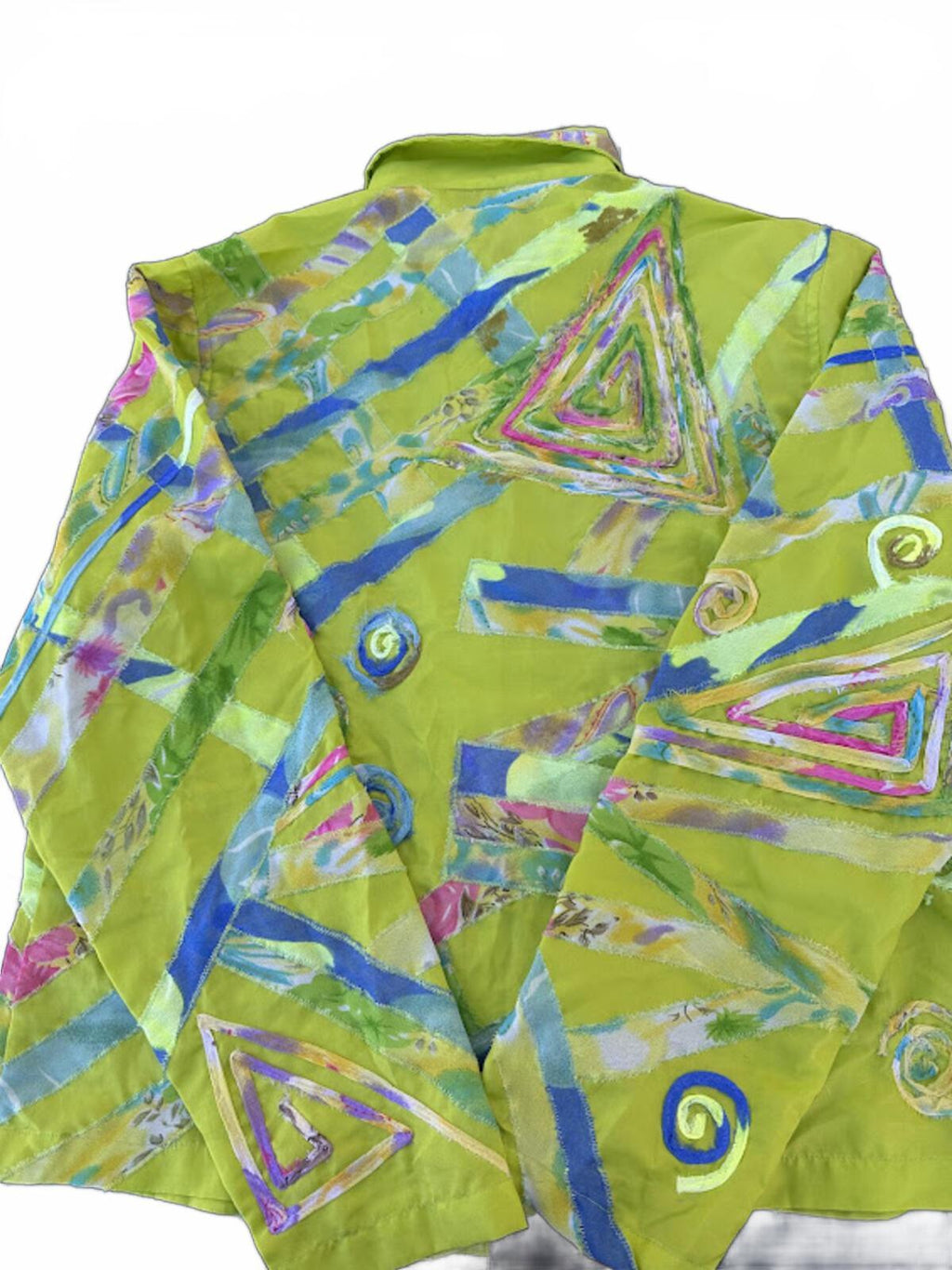 New Directions Geometric Art Blouse