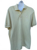 Vintage Nike Pale Yellow Polo Large