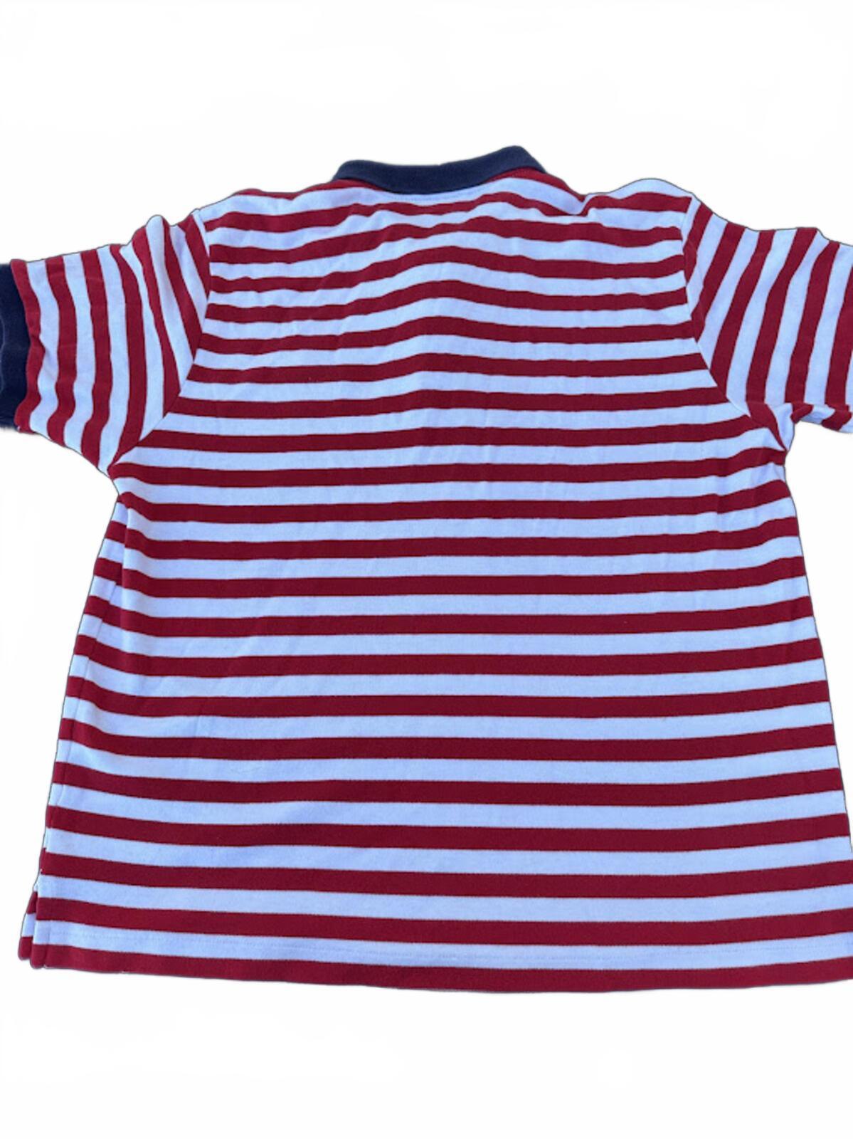 Charter Club Striped Polo Shirt XL