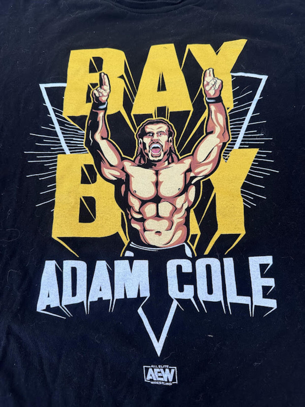 AEW Adam Cole Bay Bay Wrestling Tee XXL
