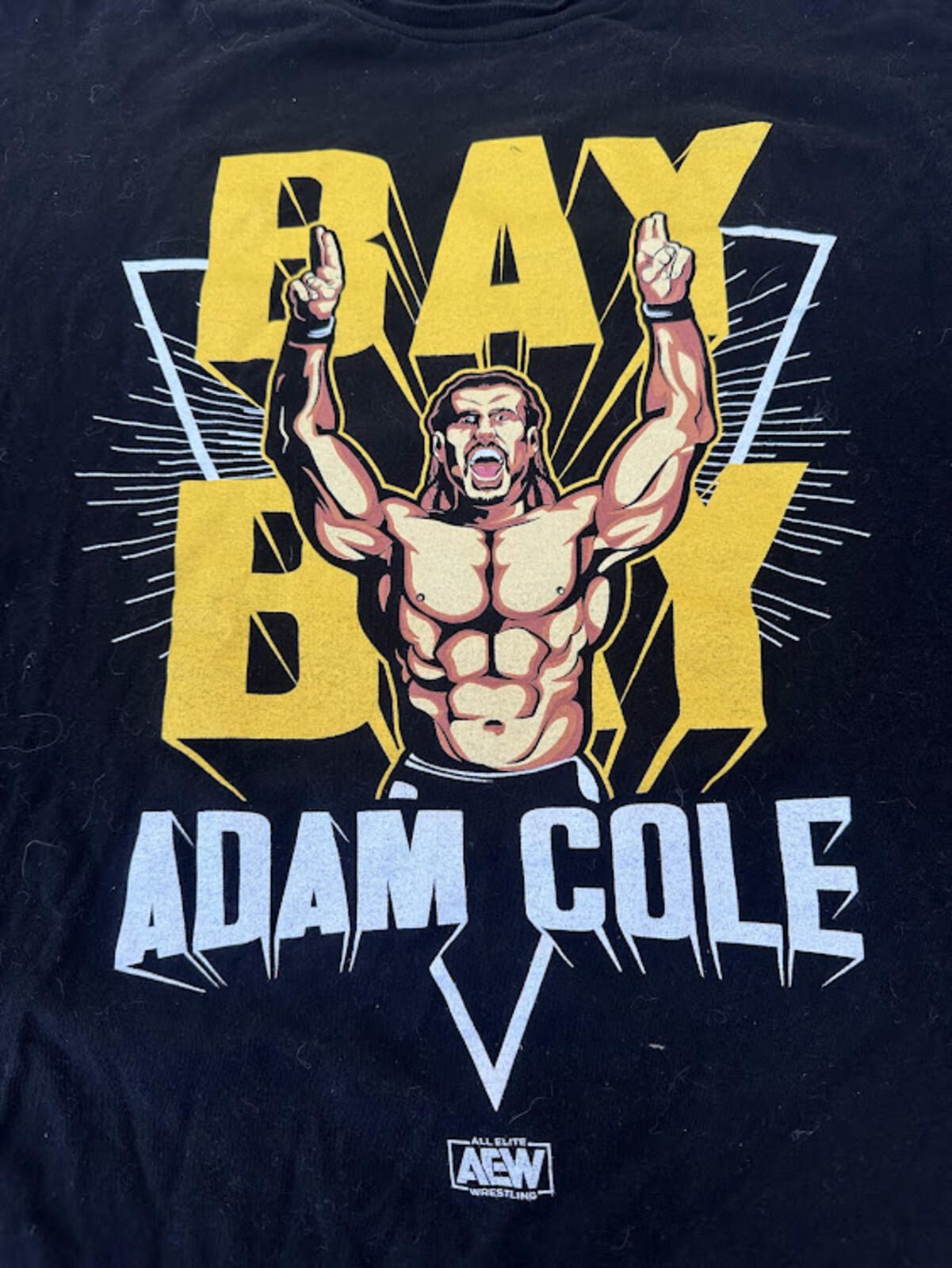 AEW Adam Cole Bay Bay Wrestling Tee XXL