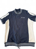 BCBG Max Azria Zip Mock Neck Top