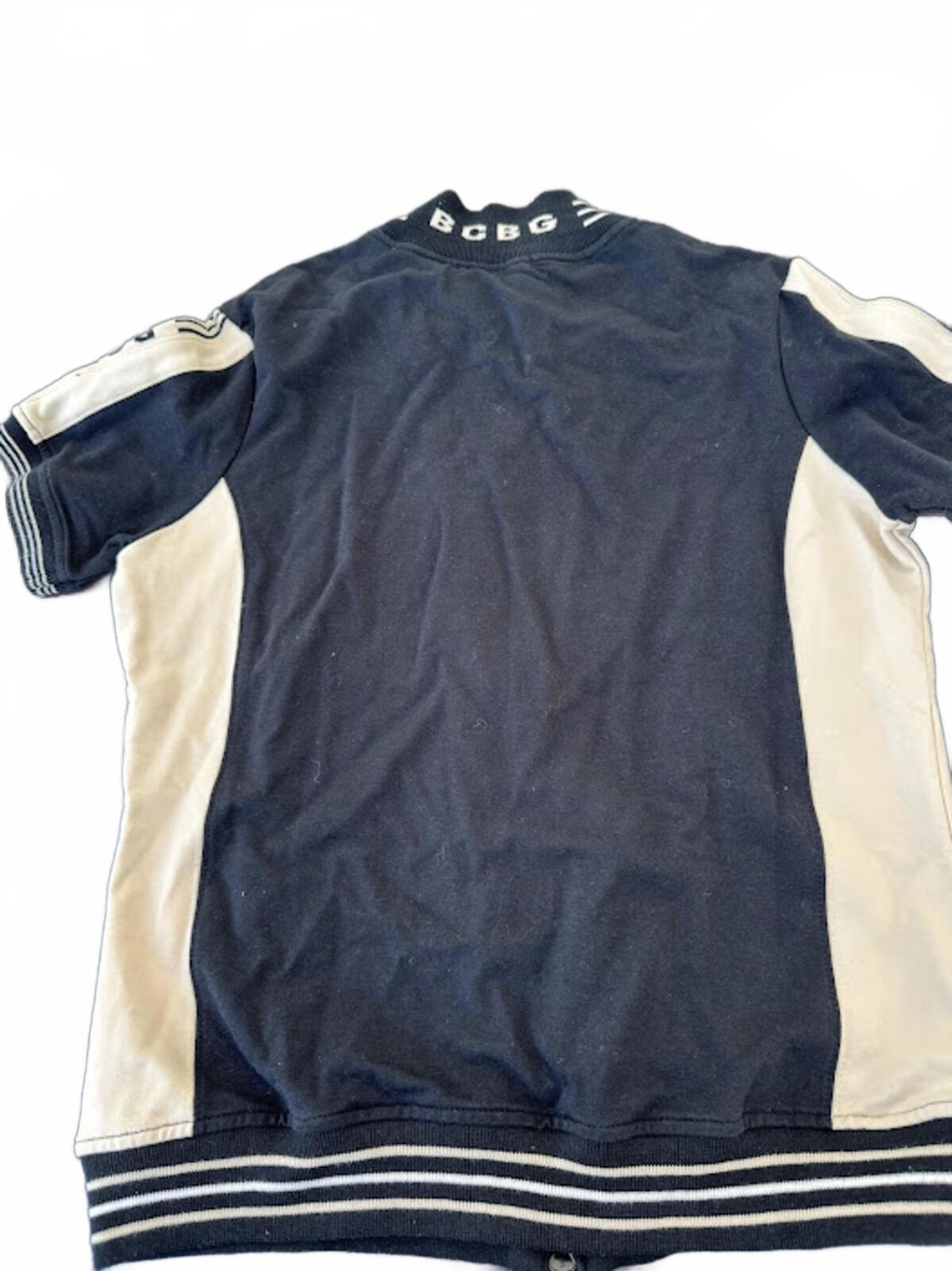 BCBG Max Azria Zip Mock Neck Top