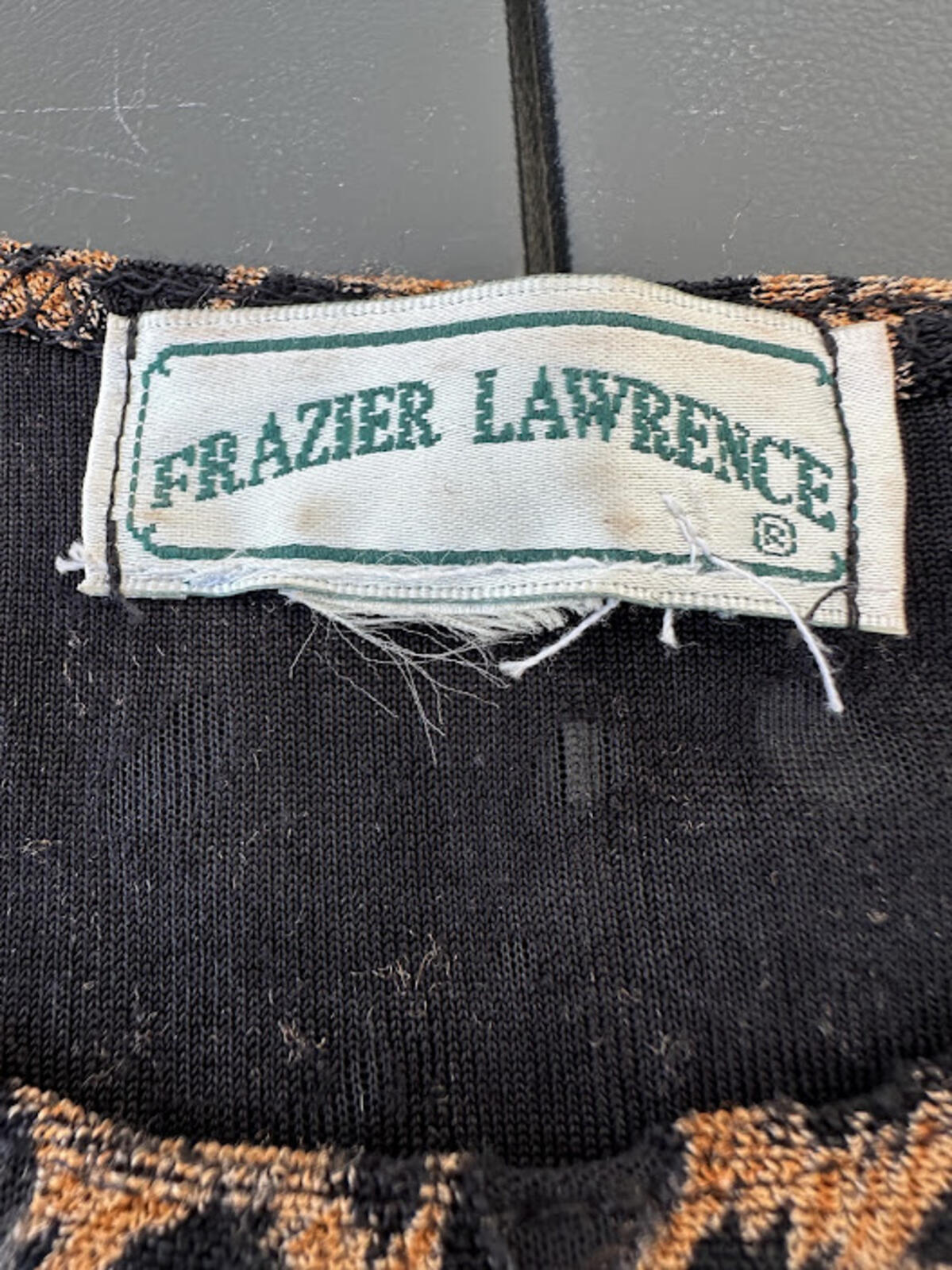 Frazer Lawrence Leopard Print Top