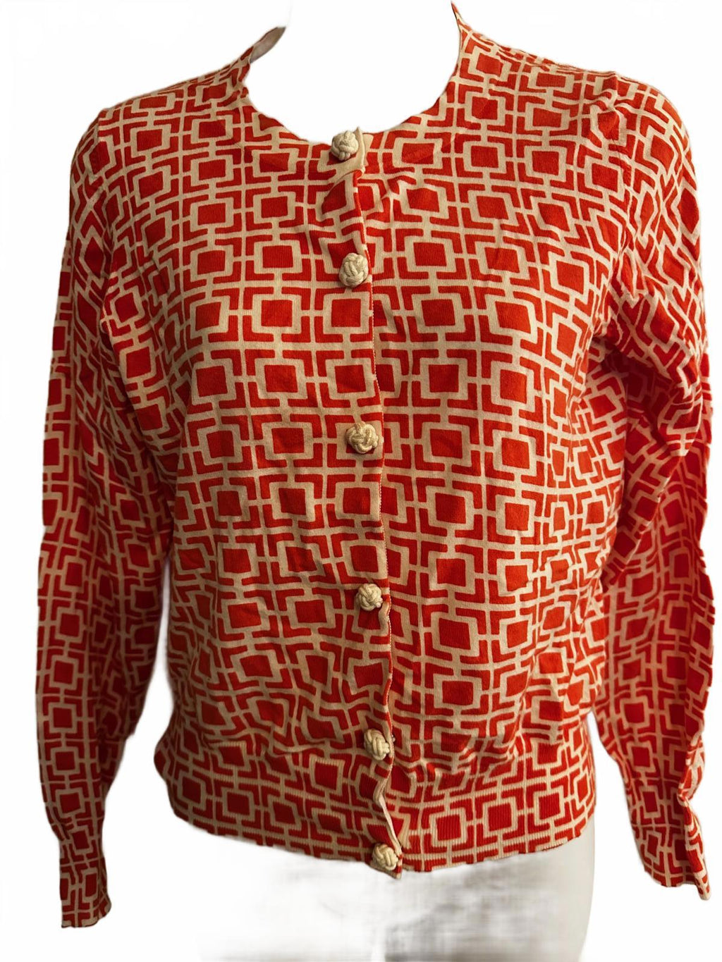 Banana Republic Geometric Print Cardigan M