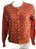 Banana Republic Geometric Print Cardigan M