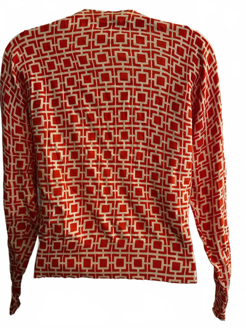 Banana Republic Geometric Print Cardigan M