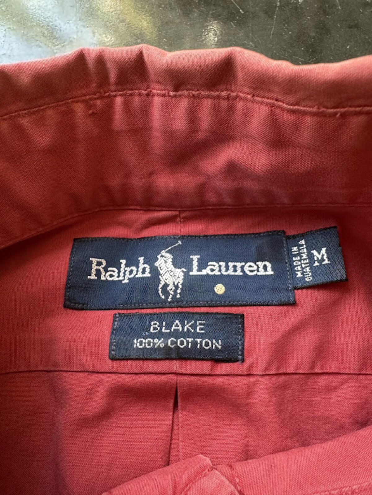 Polo Ralph Lauren Blake Red Shirt