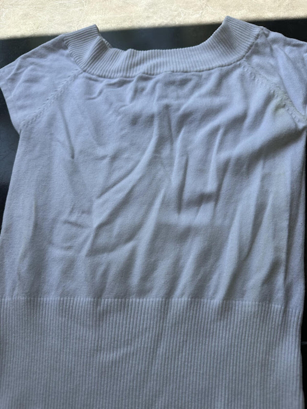 Say What? White Mock Neck Sweater NWT