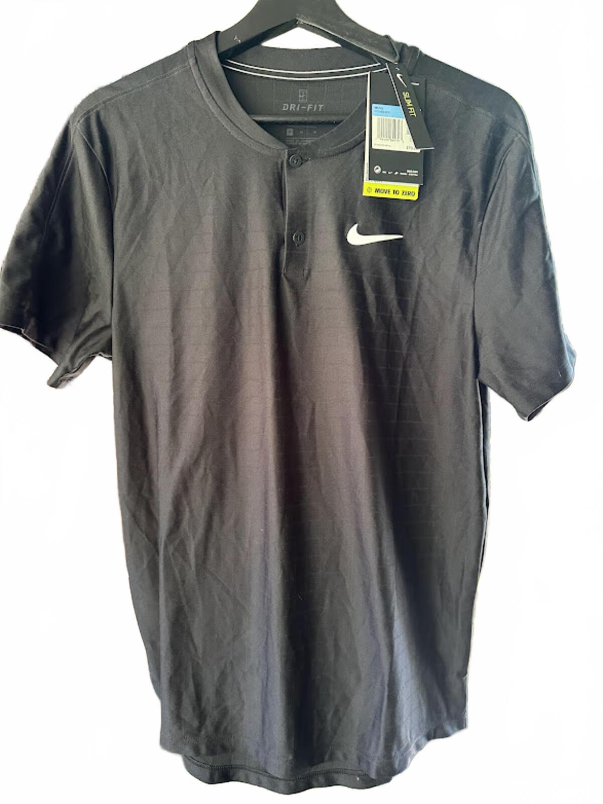 Nike Dri-FIT Breathe Tennis Henley NWT
