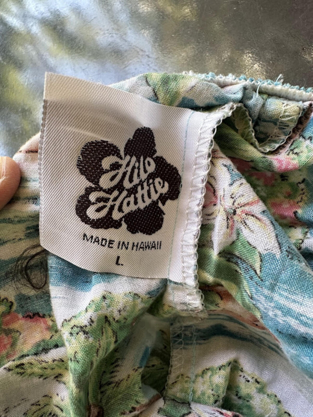 Hilo Hattie Hawaiian Cotton Shorts L