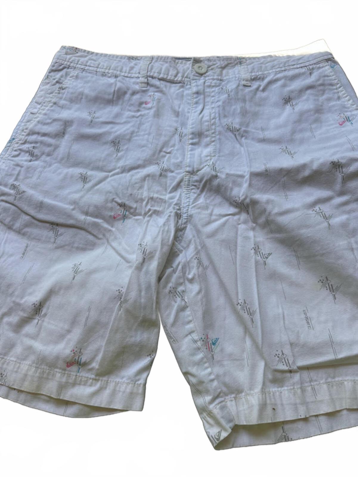 Quiksilver Embroidered Surf Shorts 34