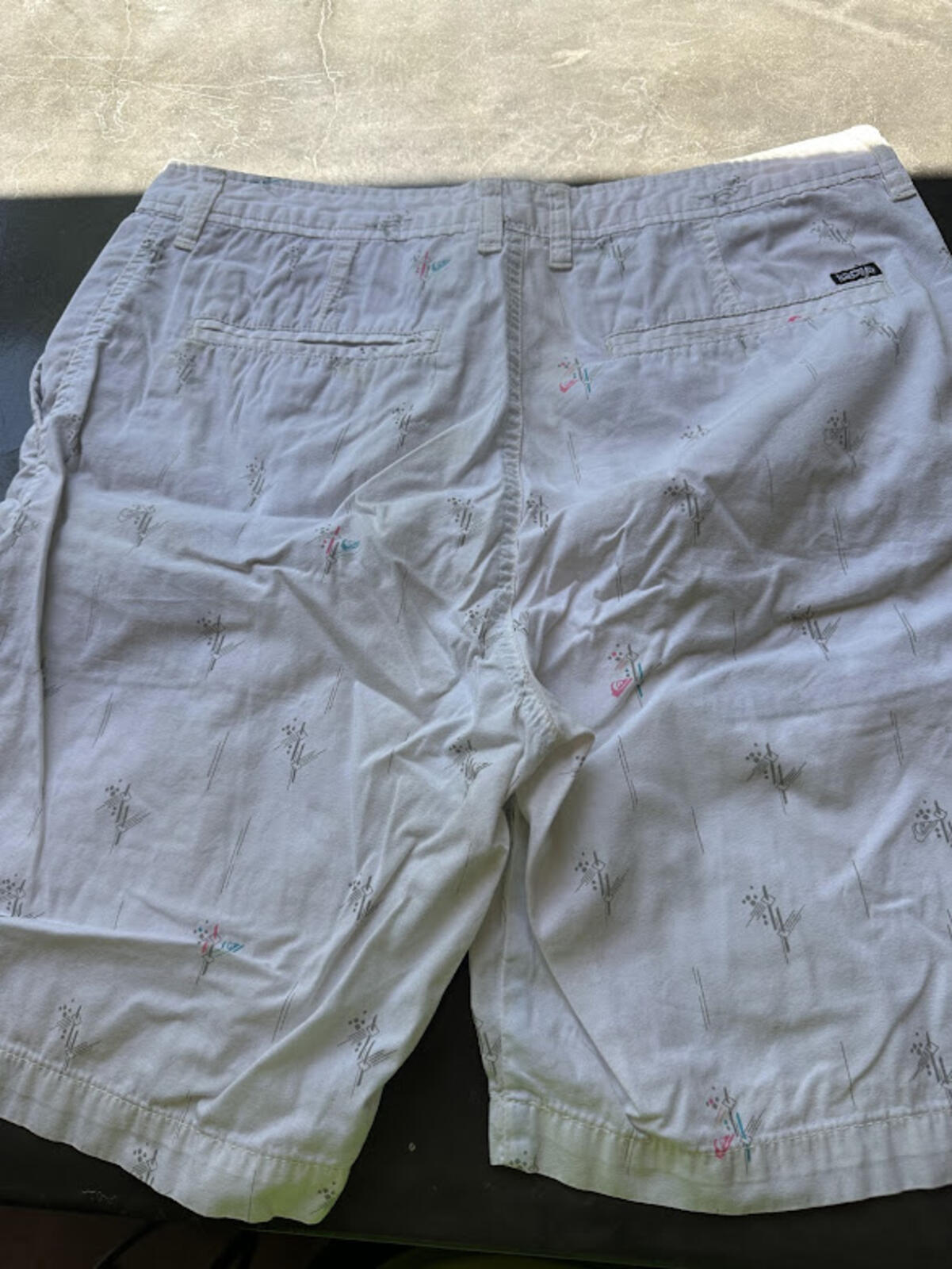 Quiksilver Embroidered Surf Shorts 34