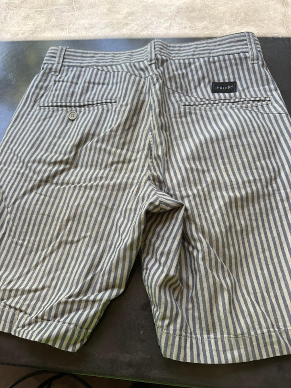 Volcom Striped Chino Shorts 28