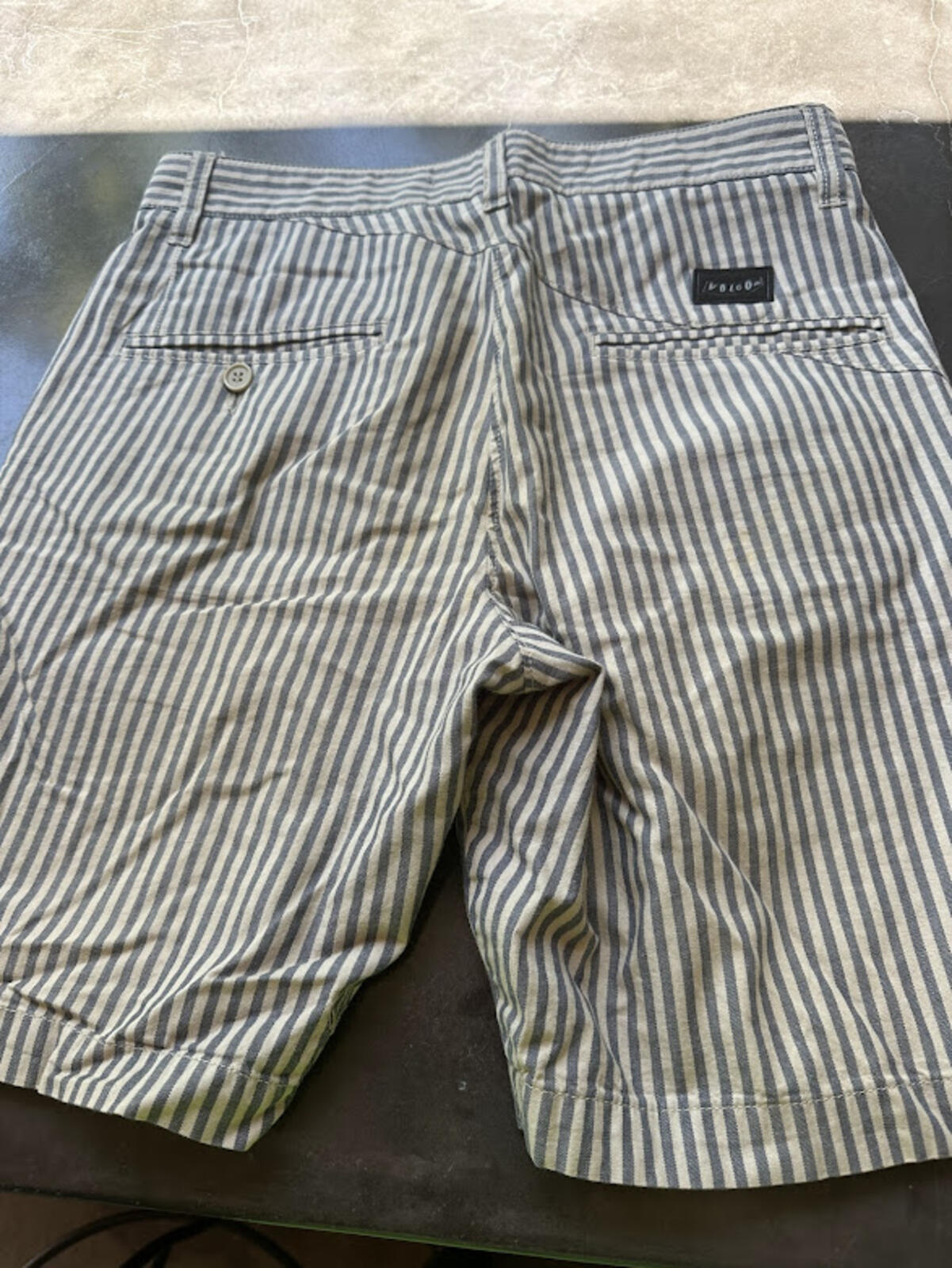 Volcom Striped Chino Shorts 28