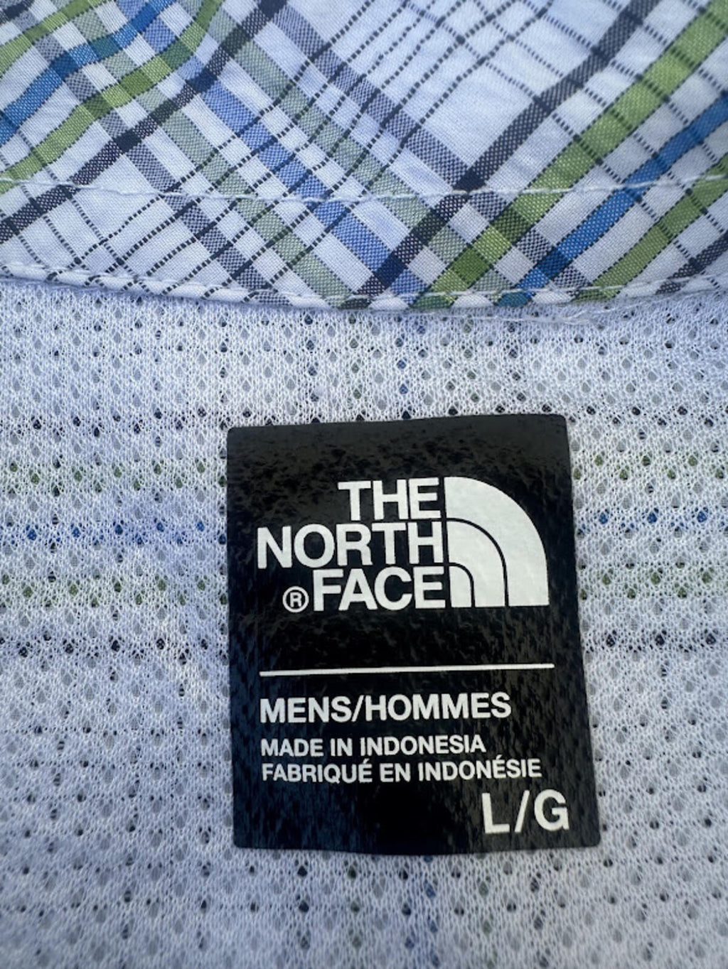 The North Face Plaid Trail Shirt L