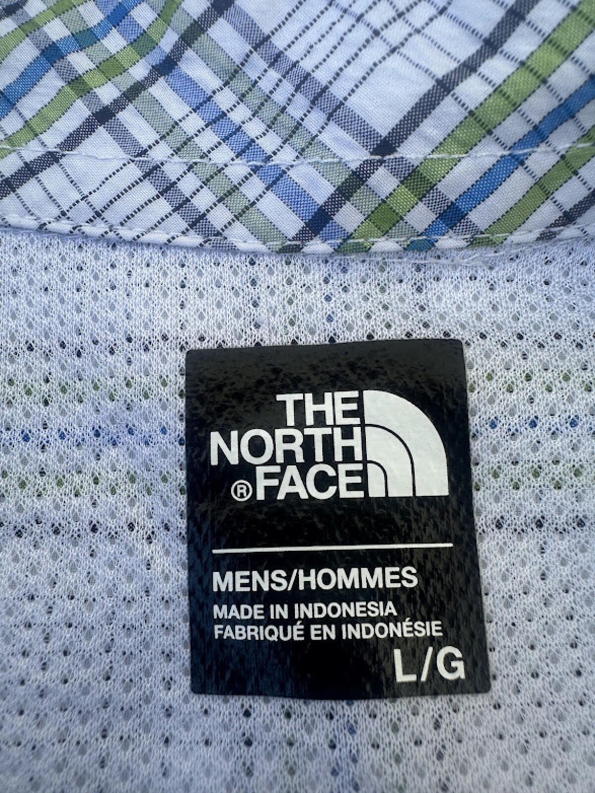The North Face Plaid Trail Shirt L