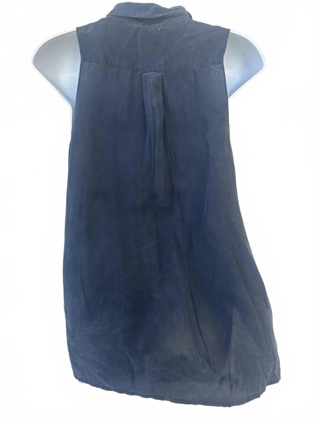 Juicy Couture Silk Sleeveless Button Top Size 10