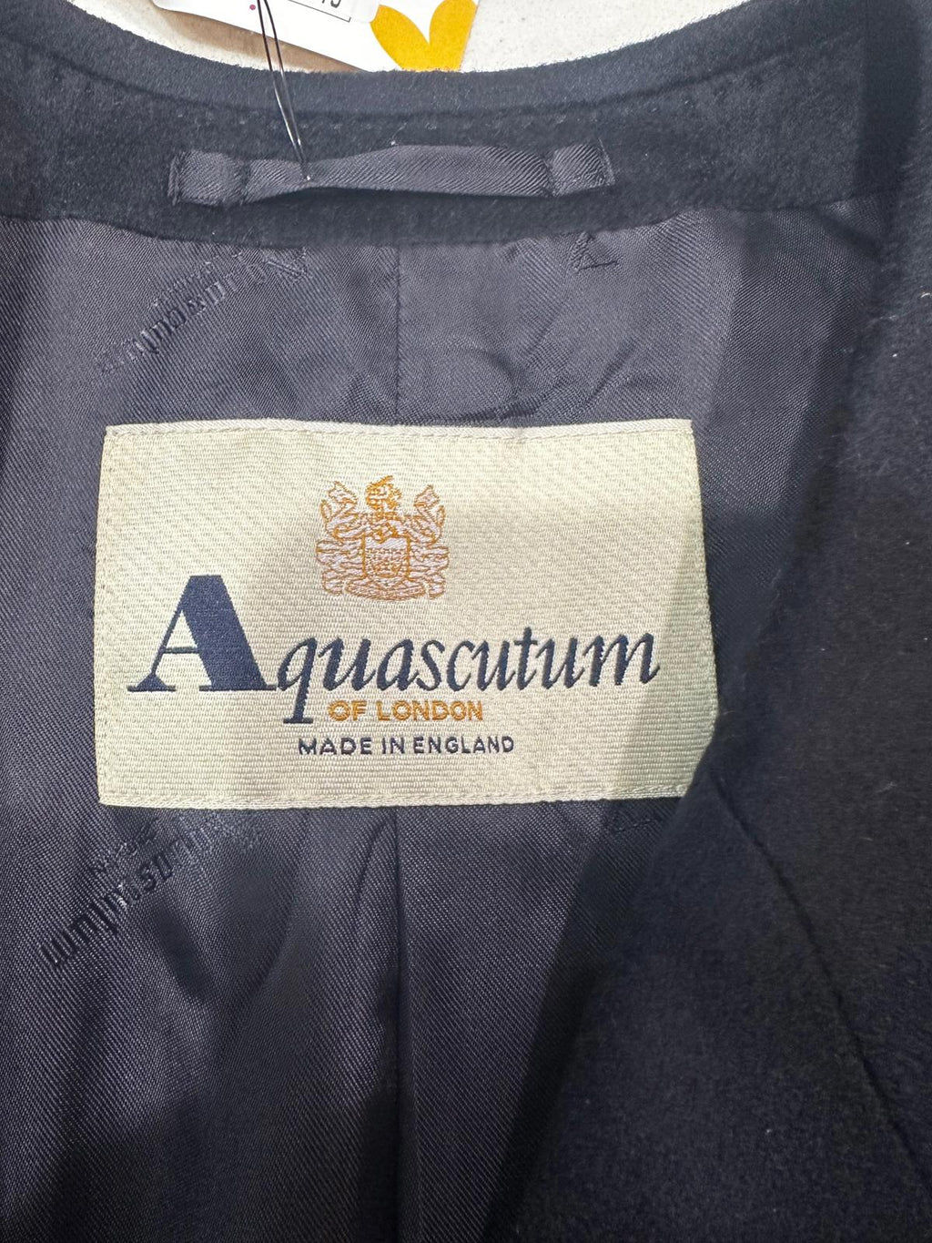 100% Cashmere Navy Blazer made in England