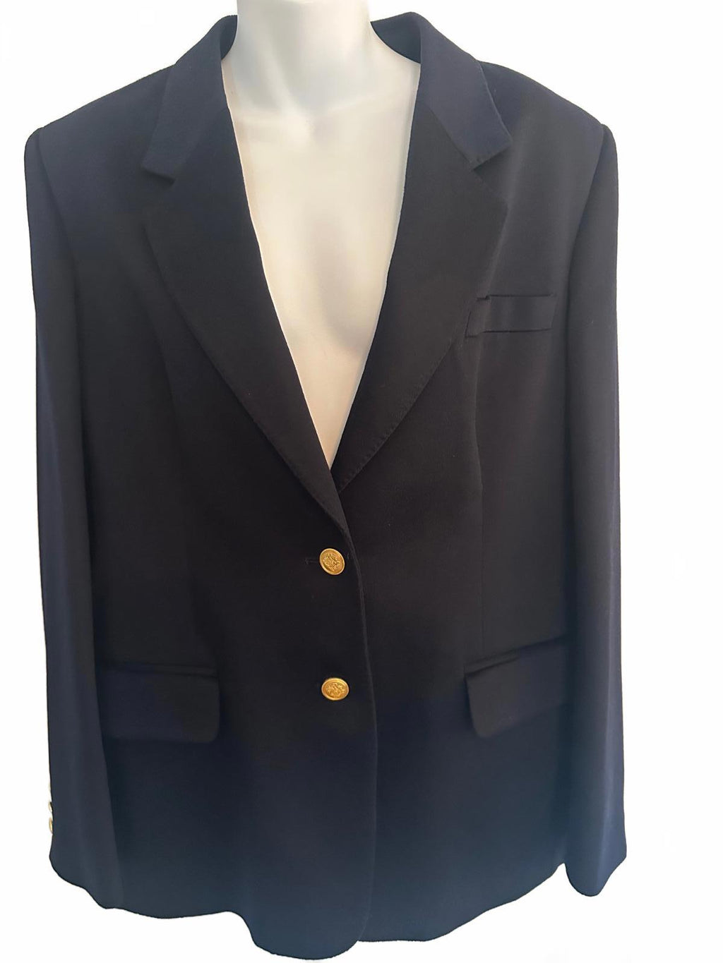 100% Cashmere Navy Blazer made in England