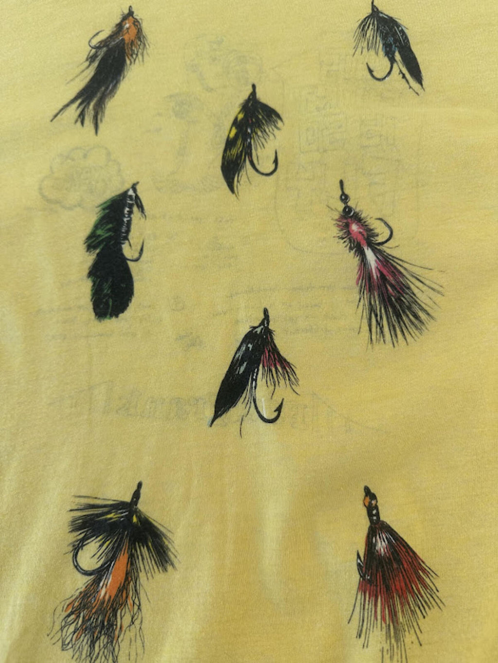 Paul Frank Fly Fishing Graphic Tee XL