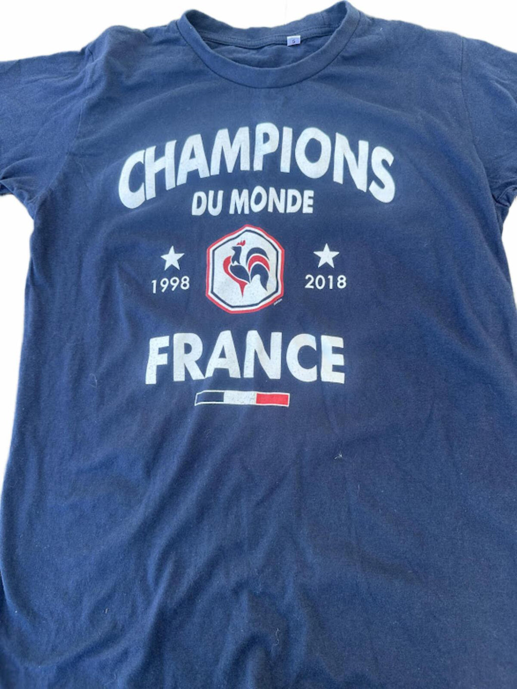 France Champions Du Monde Soccer Tee