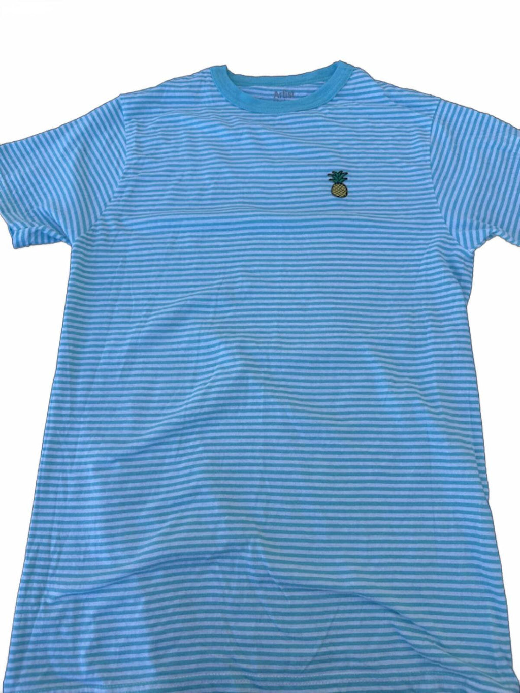 Pineapple Stripe Graphic Tee