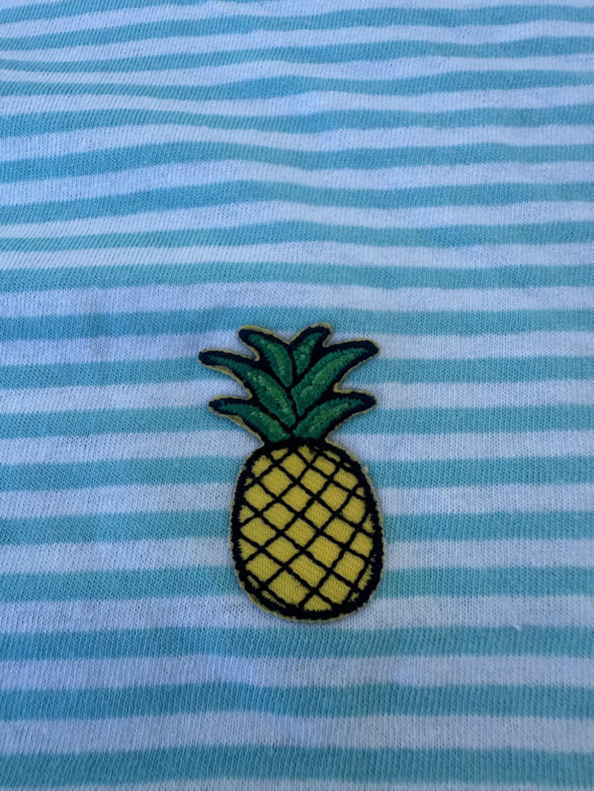 Pineapple Stripe Graphic Tee